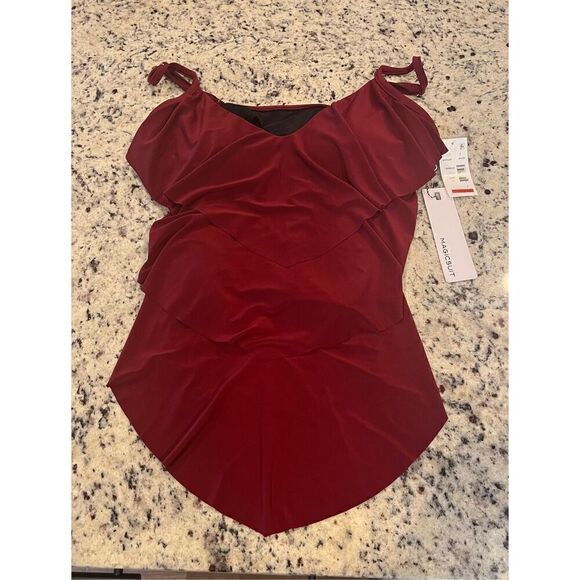 MagicSuit Swimwear Rita Soft Cup Adjustable Strap Tankini Bathing Suit Top - Picture 3 of 6